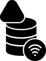 Database Connection Failed Glyph vector