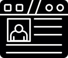 Border Customs Clearance Glyph vector