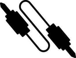Manual Lifting Jack Glyph vector