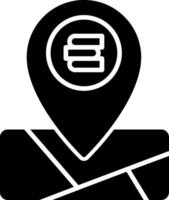 Library Point of Interest Glyph vector