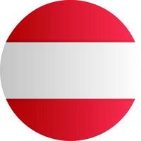 Flag of Austria Gradient vector