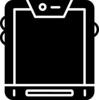 Digital Tablet Gadget Glyph vector