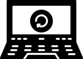 Real Time Data Refresh Option Glyph vector