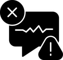 Authorization Failure Message Glyph vector