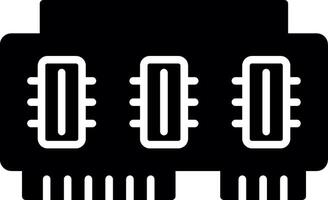 High Speed RAM for Gaming Glyph vector