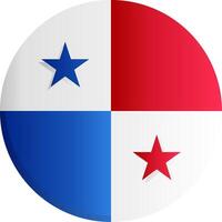 Flag of Panama Gradient vector
