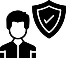 Workplace Health and Safety Glyph vector