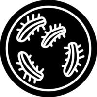 Proteus mirabilis Swarming Bacterium Glyph vector