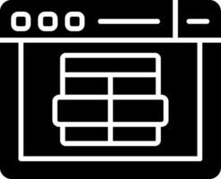 MySQL Server Icon Glyph vector