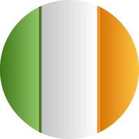 Flag of Ireland Gradient vector
