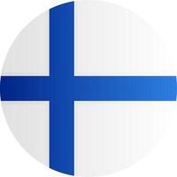Flag of Finland Gradient vector