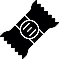 On the Go Subway Snack Bar Glyph vector