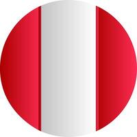 Flag of Peru Gradient vector