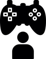 Immersive Multiplayer Mode Glyph vector