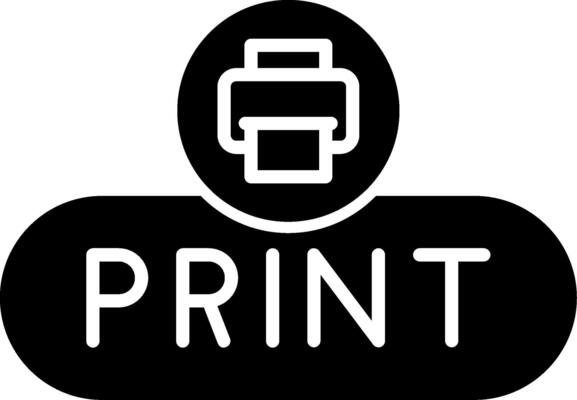 Print Document Button Glyph