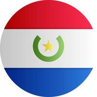 Flag of Paraguay Gradient vector