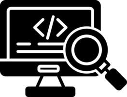 Peer Code Review Window Glyph vector