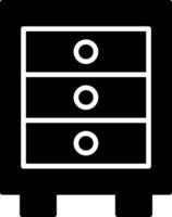 Stackable Organizer Tray Glyph vector