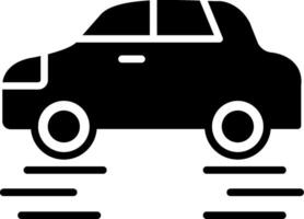 Road Etiquette Signage Glyph vector
