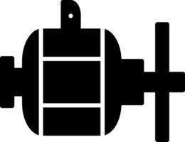 Automatic Torque Converter Glyph vector