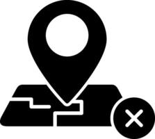 Address Not Available Glyph vector