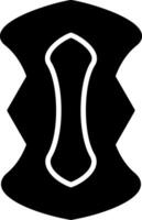 Ultra Thin Sanitary Pads Glyph vector