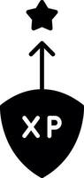 Manual Game Save Point Glyph vector