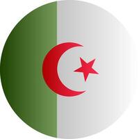 Flag of Algeria Gradient vector
