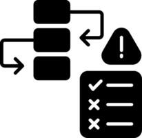 Upgrade Required Response Glyph vector