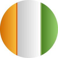 Flag of Ivory Coast Gradient vector