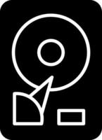 Disk Full Error Glyph vector