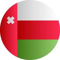 Flag of Oman Gradient vector