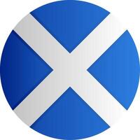 Flag of Scotland Gradient vector
