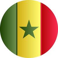 Flag of Senegal Gradient vector