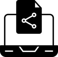 React Context API Icon Glyph vector