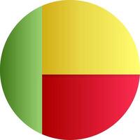 Flag of Benin Gradient vector