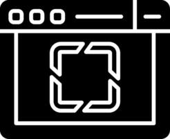Prismic Content Editor Icon Glyph vector