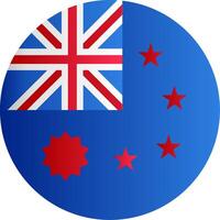 Flag of New Zealand Gradient vector