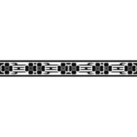 Elegant Floral Border on Gradient Background. vector