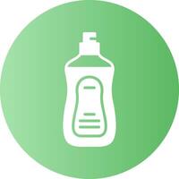 Dish soap Solid Gradient Circle Icon vector