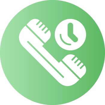 Support Circle Gradient Style Icon vector