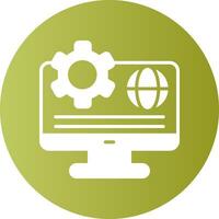 Technology Products Gradient Circle Icon vector