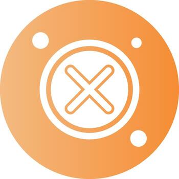 cerca botón navegación degradado circulo icono vector