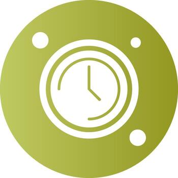 histroy botón navegación degradado circulo icono vector