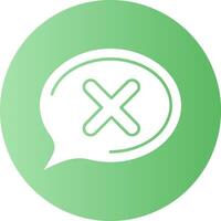 Cross Circle Icon Design vector