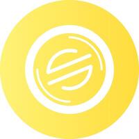 Stellar Gradient Circle Icon vector