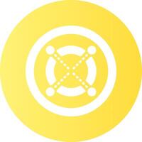 Elrond Gradient Circle Icon vector