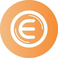Enjin Coin Gradient Circle Icon vector