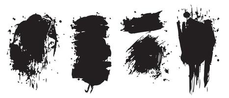 Spilled Ink Backgrounds for Artistic Concepts vector