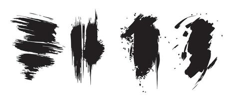 Freeform Ink Splatter Backgrounds for Print Work vector